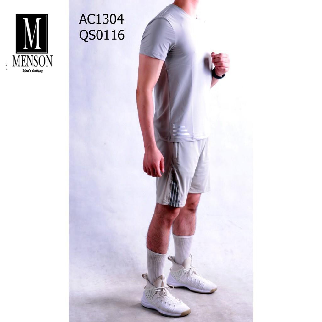 ⭐️HÀNG CAO CẤP⭐️Bộ thể thao nam cao cấp, chất vải thun lạnh co giãn thoáng mát- Quần áo tập gym nam cổ tròn cộc tay M1 | BigBuy360 - bigbuy360.vn