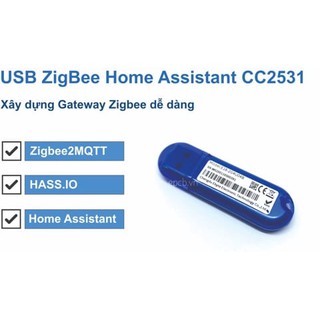 Usb cc2531 flash zigbee2mqtt kết nối zigbee 3.0