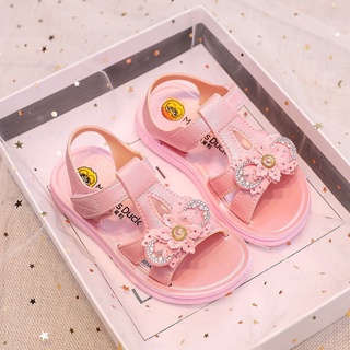[Xả kho nghỉ bán ] 2 đôi Sandal bé gái lơ xinh