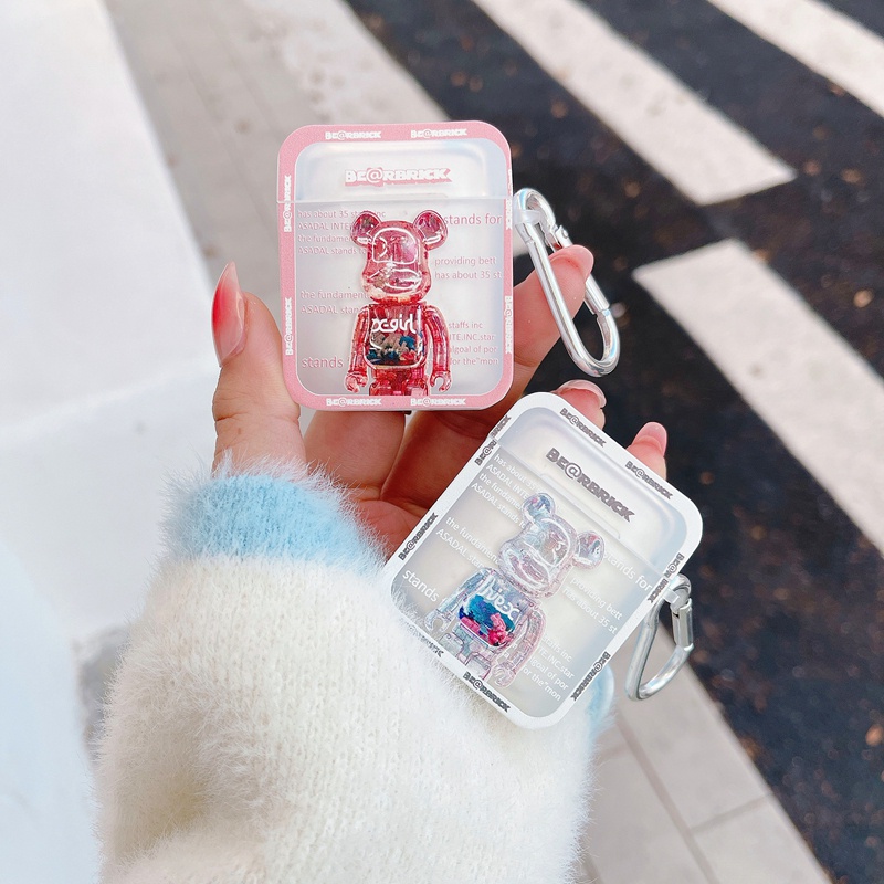 Vỏ Bảo Vệ Hộp Sạc Tai Nghe AirPods 2 1 3 Pro Hình Hoạt Hình Dễ Thương