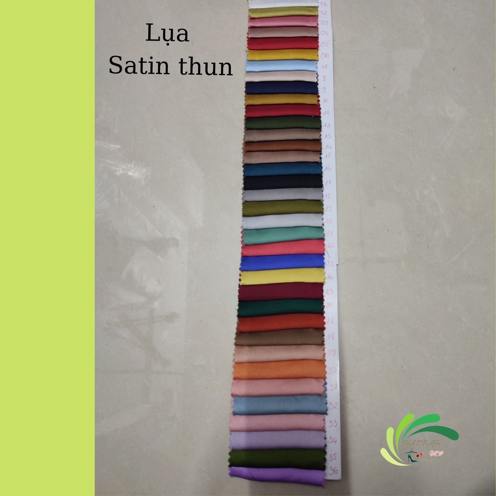 ♗♝♧Quần Áo Dài May theo số đo Lụa Satin Mềm _ Rũ_Mịn Ống Suông