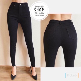 Quần Kaki Thun Ôm Dáng Dây Kéo QC