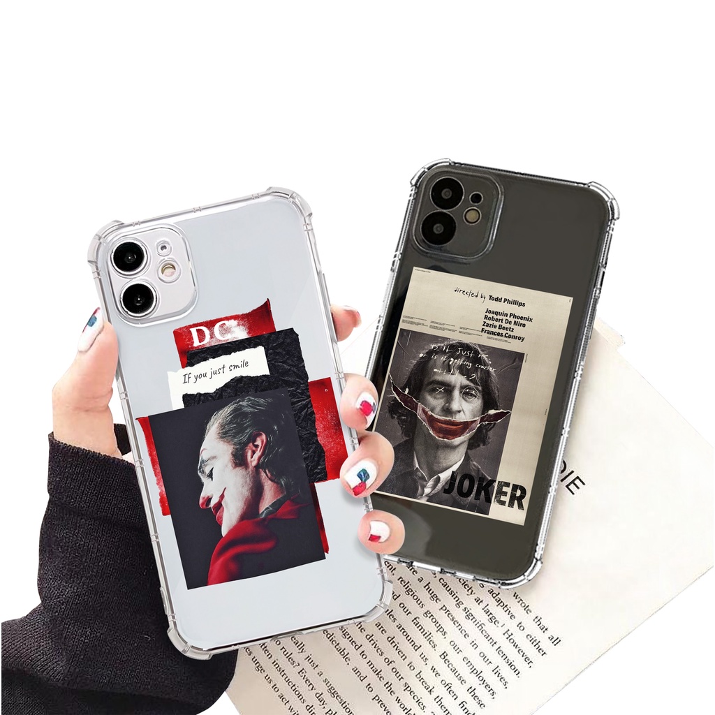 Ốp iphone chống sốc bảo vệ camera viền vuông Joker cho iphone 14 13 pro max 11 12 promax mini 6 6s 7 8 plus x xr xs