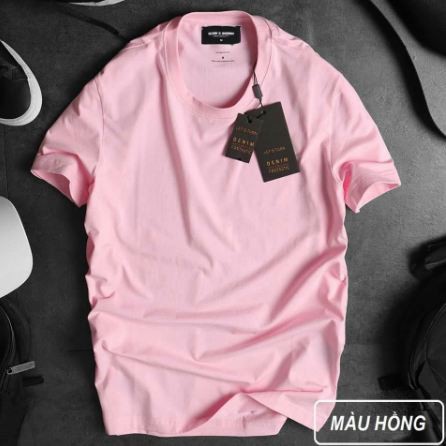 Áo Thun trơn nam Tahistyle Áo phông cổ tròn cao cấp tay ngắn co giãn bốn chiều Cotton100% | BigBuy360 - bigbuy360.vn