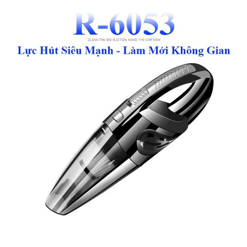 MÁY HÚT BỤI CẦM TAY Đa Năng Xe Hơi Ô TÔ và Gia Đình - Máy R-6053 - MeBoom | BigBuy360 - bigbuy360.vn