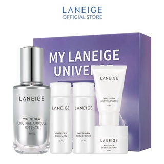 Bộ tinh chất dưỡng trắng và làm sạch da Laneige White Dew Original Ampoule Essence