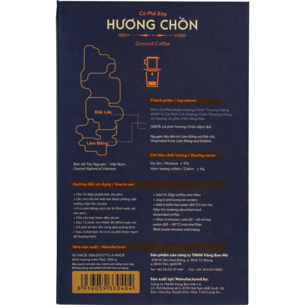 Cà Phê Chồn Rang Xay Hương Vị Đậm Đà HONEE COFFEE 300g - NGON NGON CÀ PHÊ