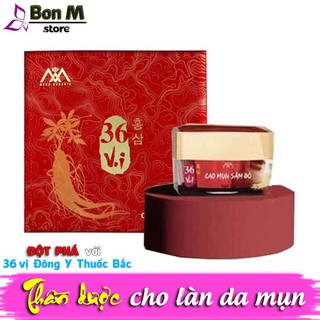 [Chính Hãng] Cao mụn sâm đỏ 36 vị hủ to 15g