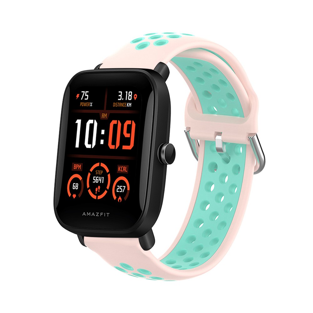 Dây Đeo Silicon 20mm Cho Đồng Hồ Thông Minh Xiaomi Huami Amazfit Bip U Pro Bip S Lite Gts 2 Mini Gtr 42mm