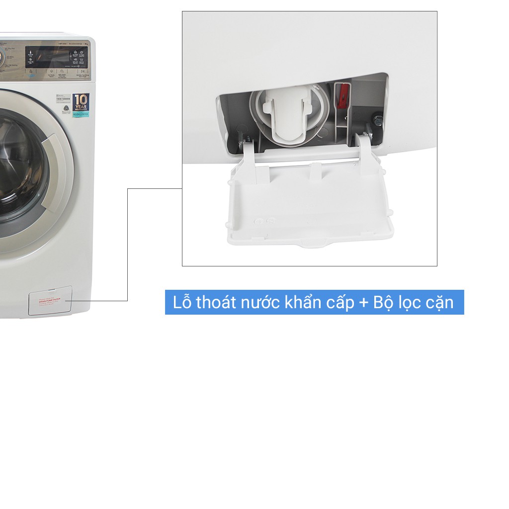 EWF12933 - Máy giặt Electrolux Inverter 9 kg EWF12933 (SHOP CHỈ BÁN HÀNG TRONG TP HỒ CHÍ MINH)