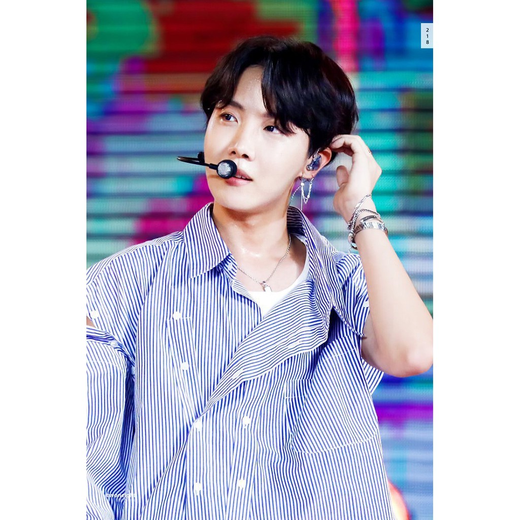 Khuyên J-Hope BTS 2018 dây xích 1 chiếc - Sẵn hàng