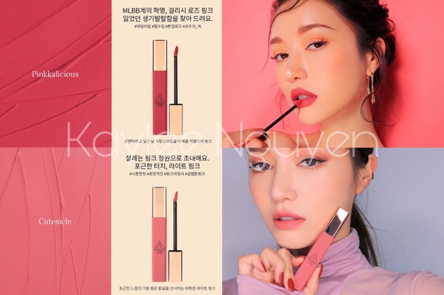 SON KEM LỲ 3.C.E CLOUD LIP TINT