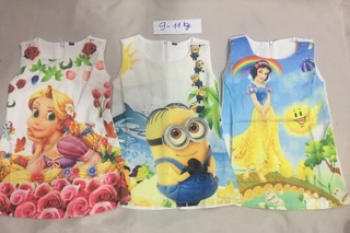 Váy ELSA/MINION cho bé gái [size 8-20kg]