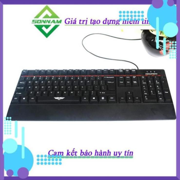 Hàng Chính Hãng -  Bàn Phím Newmen E340 Kết Nối USB