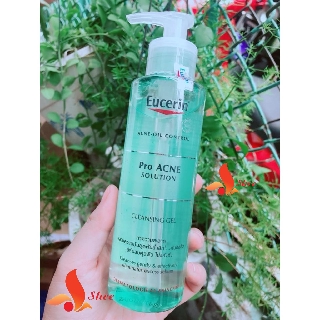 Sữa Rửa Mặt Eucerin ProAcne Solution Cleansing Gel