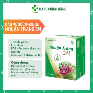 Nhuận tràng 3M - Hỗ trợ nhuận tràng, thông tiện, giảm táo bón