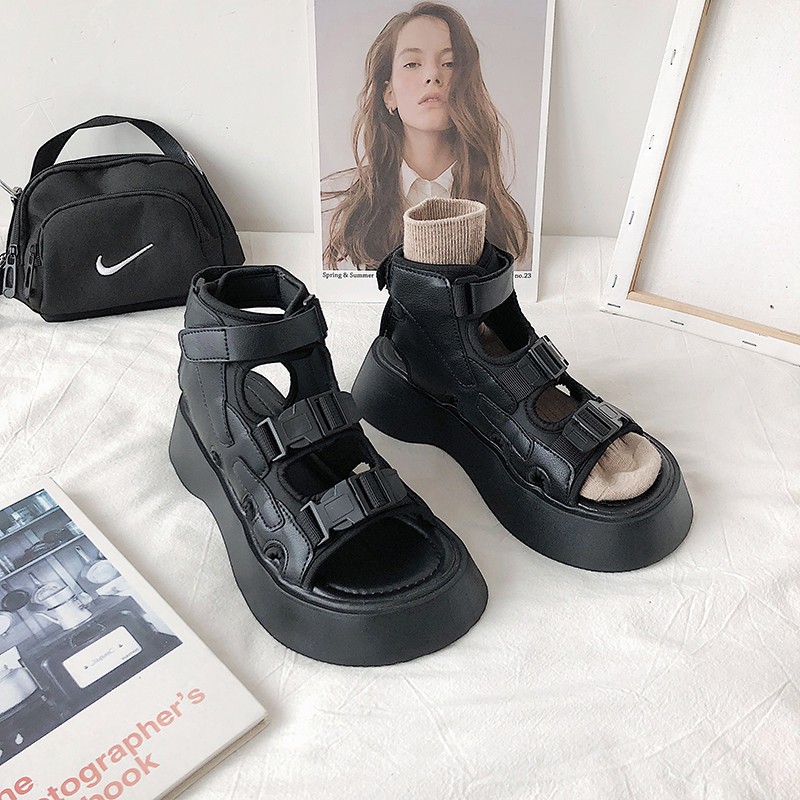 Sandal ulzzang phong cách Harajuku retro mã 5115