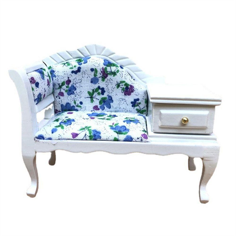 Mô Hình Ghế Sofa Đồ Chơi Tỉ Lệ 1: 12 Cho Nhà Búp Bê
