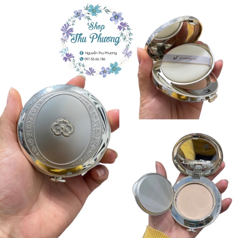 Phấn phủ dưỡng trắng, chống nắng Whoo Whitening Powder Pact date 2024