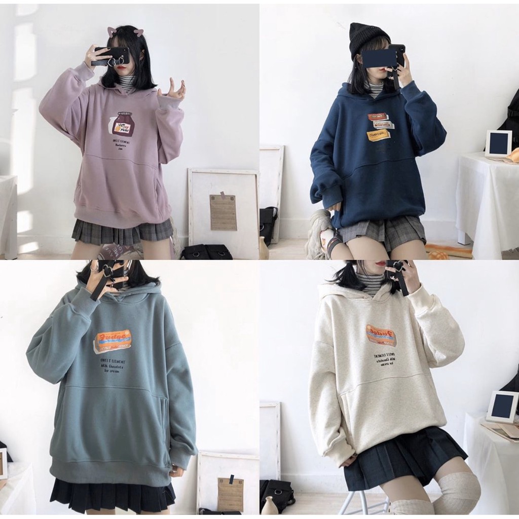 ÁO HOODIE UNISEX NAM NỮ SV PLUS - 43 SWEET ELEMENT NHIỀU MÀU