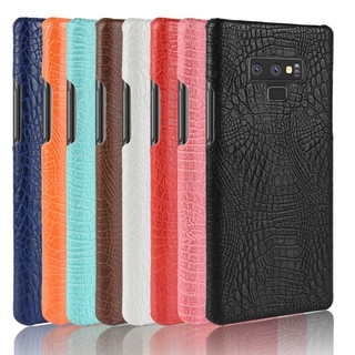 For Samsung Galaxy Note 9 Case Crocodile Pattern Skin Hard Cover