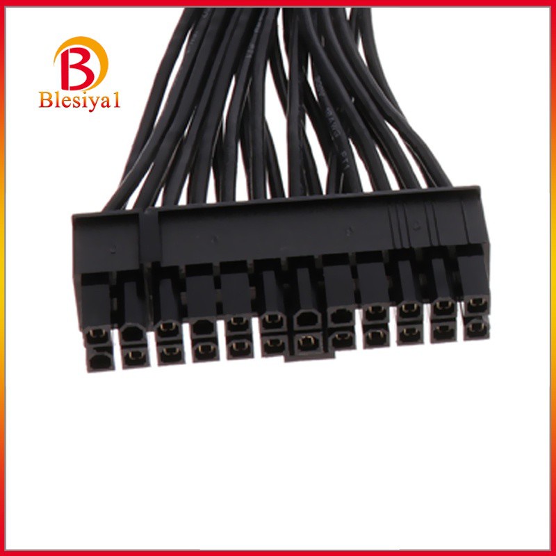 [BLESIYA1] 30cm ATX Mining 24pin 20+4pin Dual PSU Power Supply Extension Cable