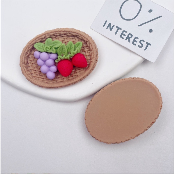 Mô hình mẹt trái cáy trang trí nhà búp bê, nhà mô hình DIY