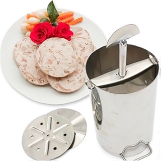 Khuôn làm giò chả inox 1kg - khuôn làm giò chả 1kg