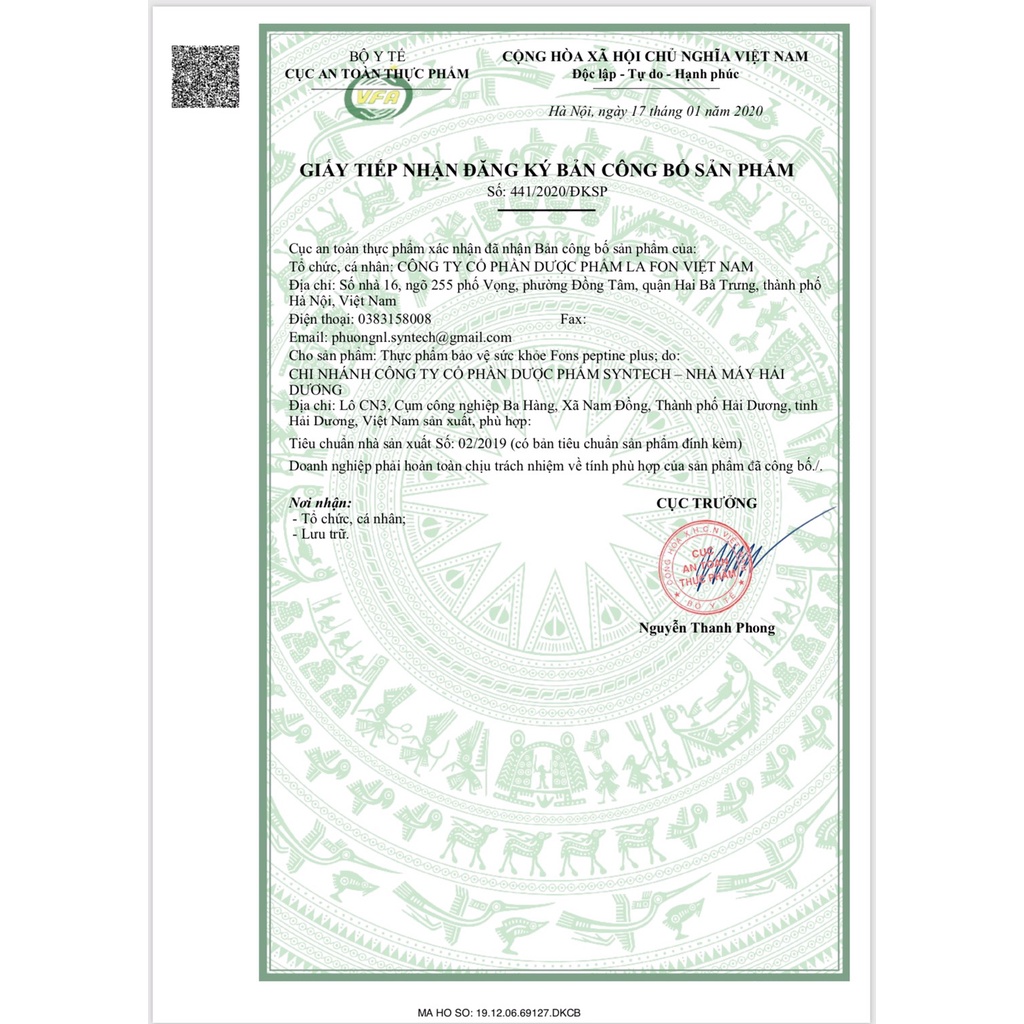 Siro tiêu hóa Fons Peptin Plus hộp 60ml giúp tăng cường tiêu hóa, giảm rối loạn tiêu hóa