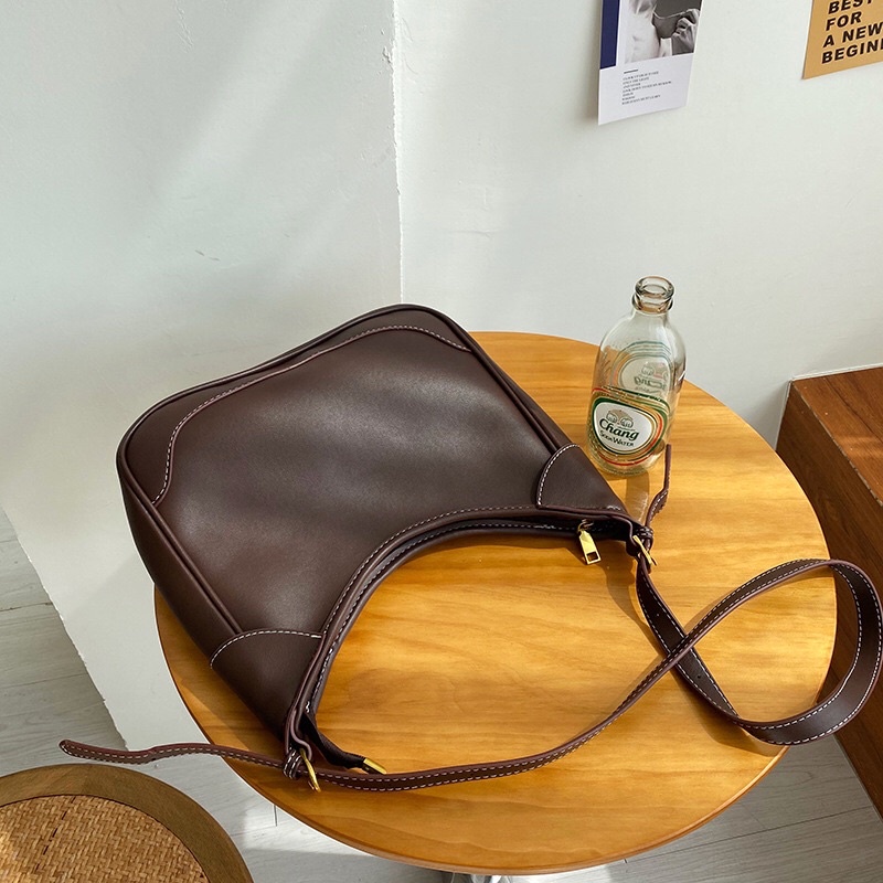 SẴN Túi Đeo Chéo Nữ Bằng Da PU Đi Học Đi LàmTúi Da Đeo Chéo Hình Thuyền