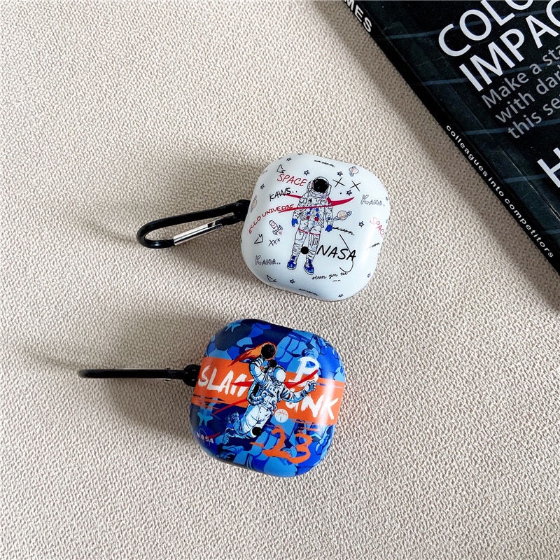 Sẵn Sàng! Vỏ Bảo Vệ Hộp Sạc Tai Nghe Samsung Galaxy Buds 2 Mềm Hình Phi Hành Gia Và NASA