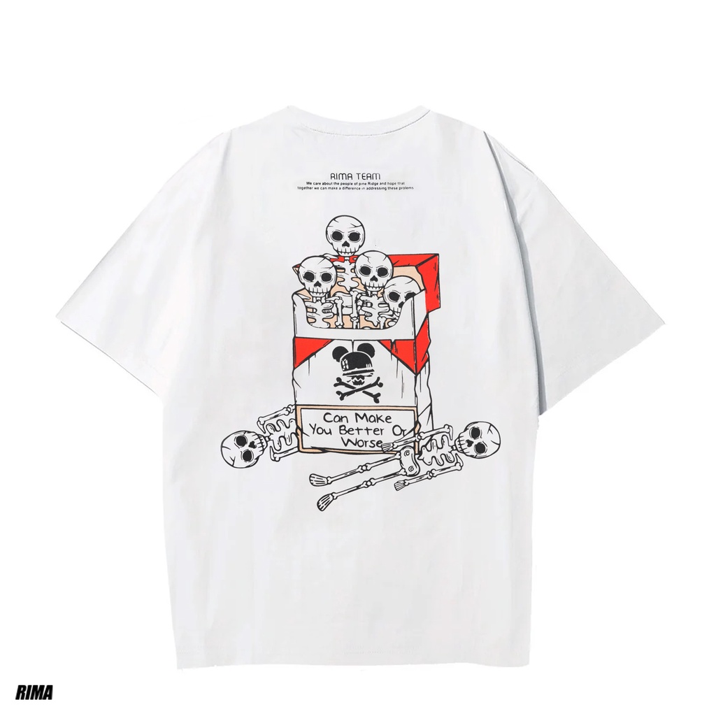 Áo Thun Tay Lở TOBACCO Phông Rộng Nam Nữ Unisex Cotton Cao Cấp Đẹp Ngắn Freesize Hình Trắng Đen Xanh Navy Họa Tiết RIMA