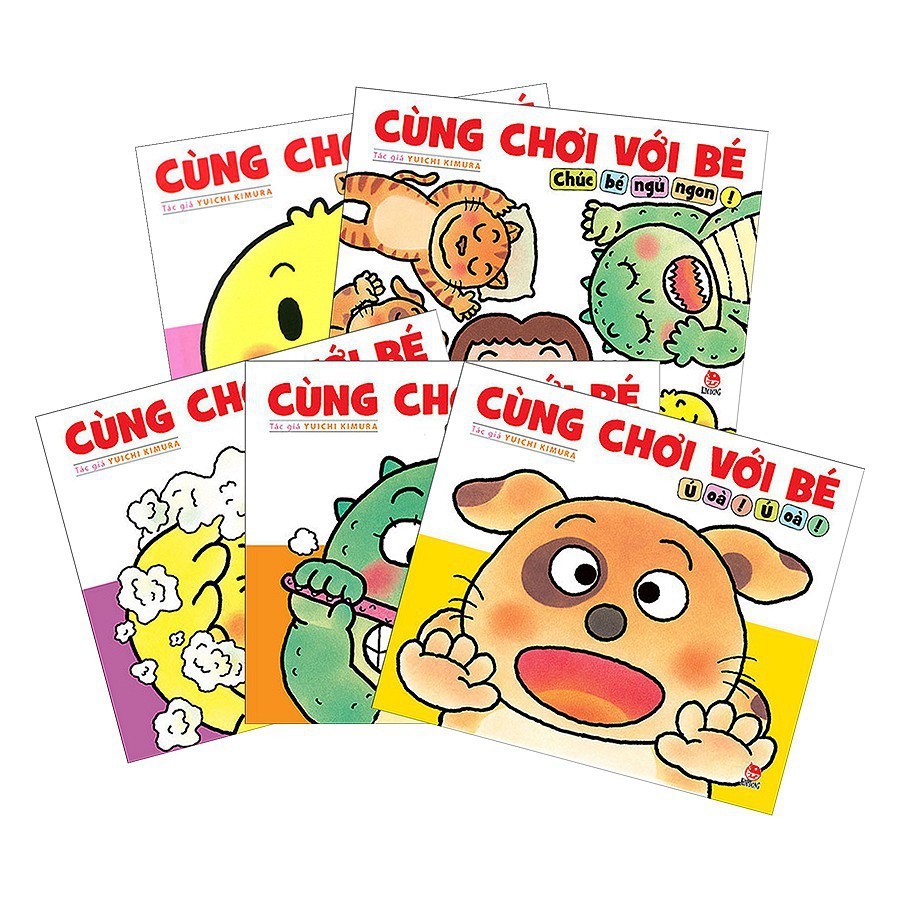 Sách - Cùng chơi với bé - bộ 5 cuốn