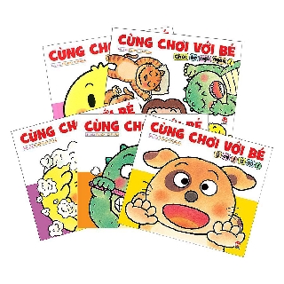 Sách - Cùng chơi với bé - bộ 5 cuốn