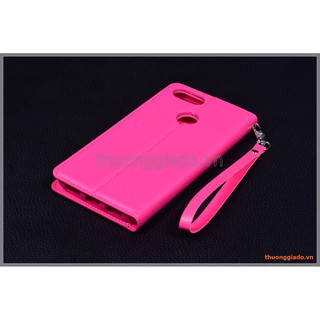 Bao da Asus Zenfone Max Plus M1 (ZB570TL), Wallet Leather Case, HANMAN, CANVAS DIARY