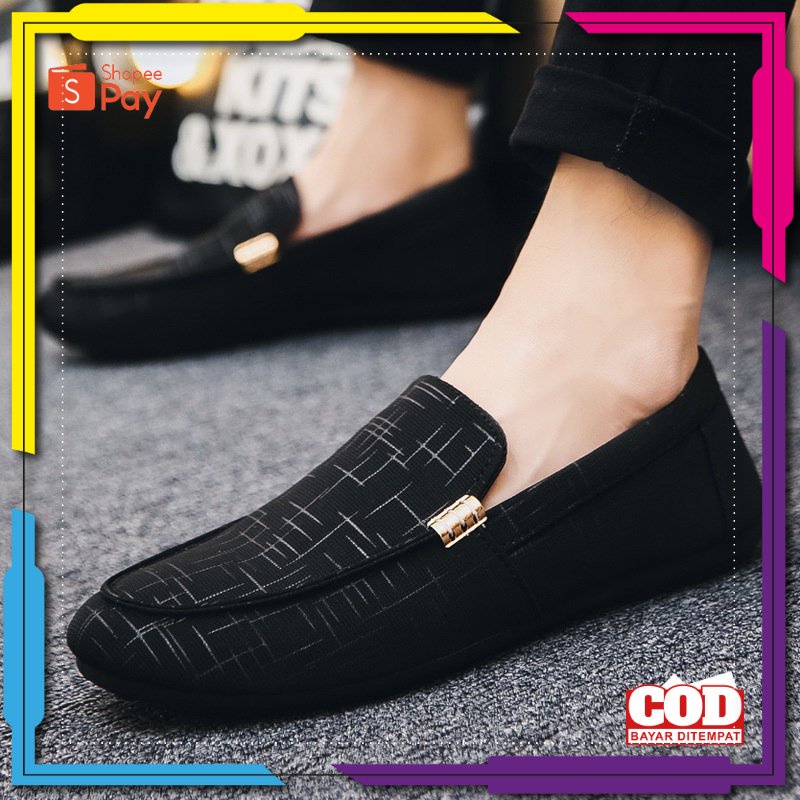 Giày Slip on Da Lộn Có Size 37 38 39 40 41 42 43 44 45 / Highland KSC501 Dành Cho Nam Giới