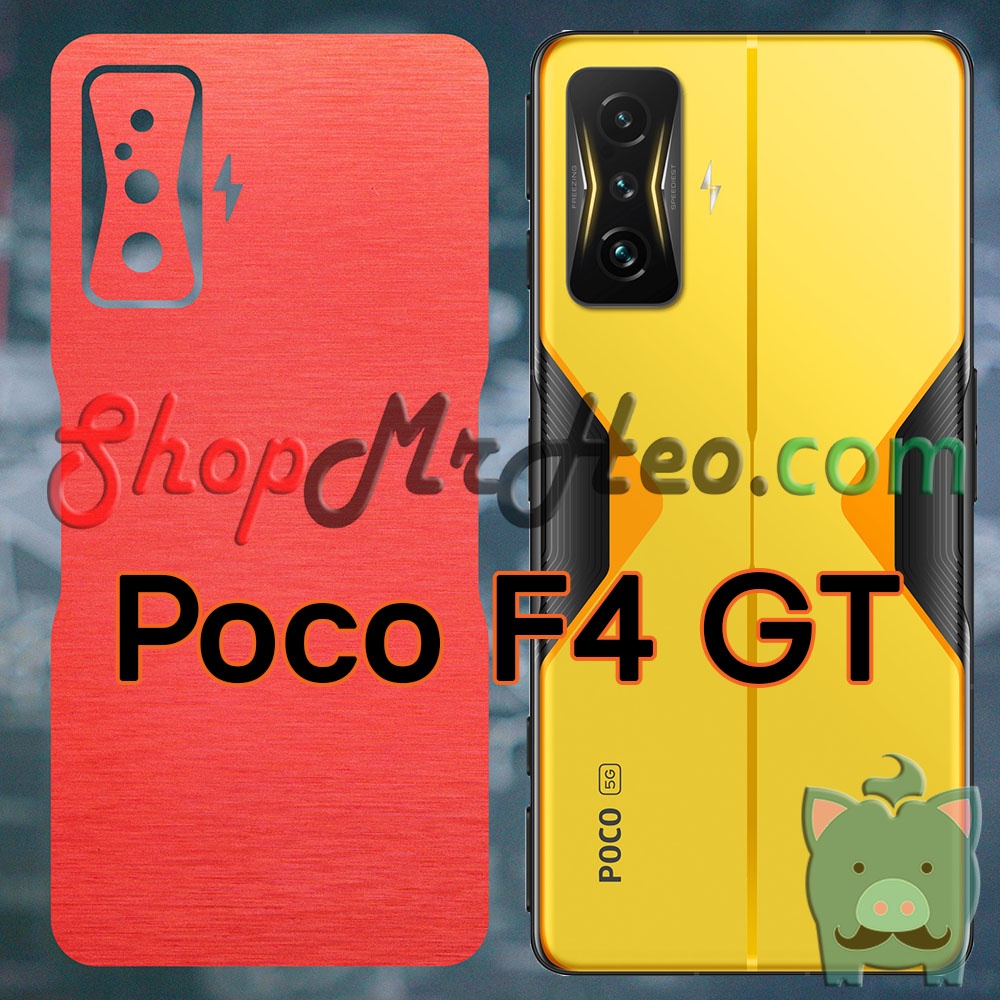 Dán Skin Màu Mặt Sau Lưng Nhôm Xước Xiaomi Redmi K50 Pro / K50 - Redmi K50 Gaming - Poco F4 GT