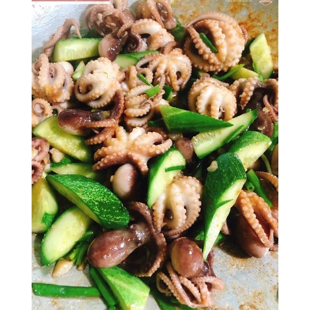 500G KHAY BẠCH TUỘC  cực ngon NUONGFOOD