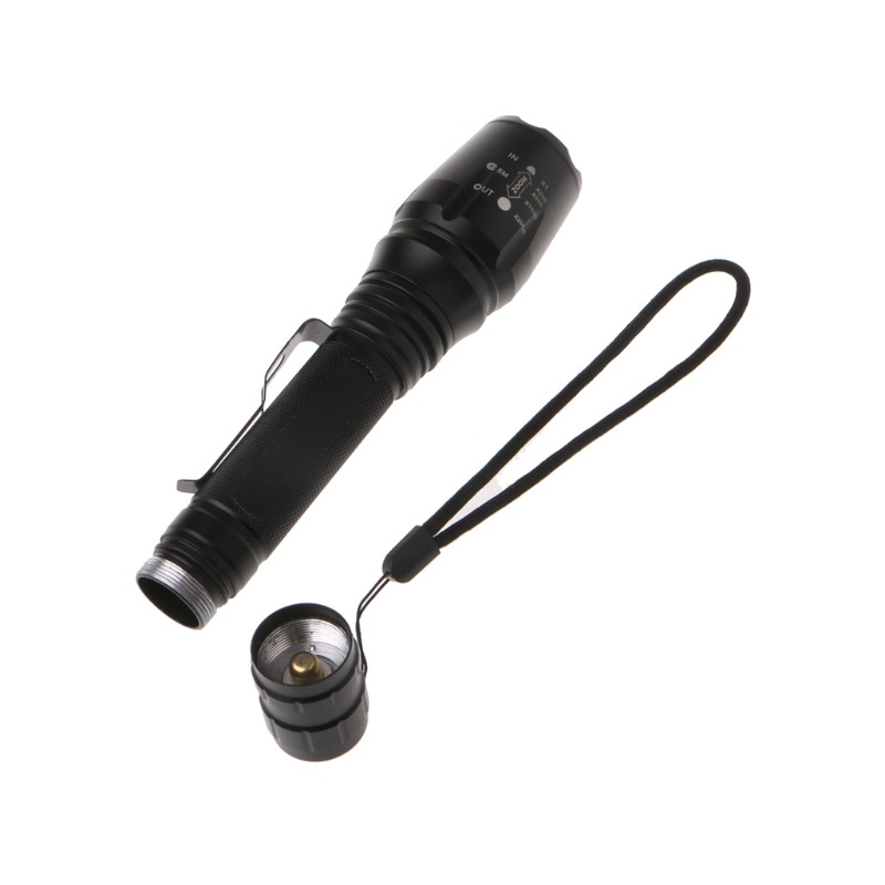 Đèn pin XML T6 18650 5 chế độ 10000LM tiện lợi