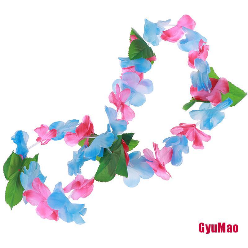 Set 4 Vòng Hoa Phong Cách Hawaii Độc Đáo Dùng Trang Trí Tiệc DIY