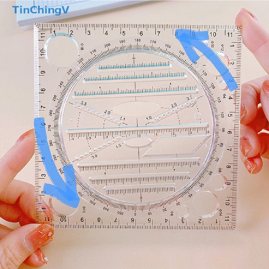 Thước Đo Góc Hình Học Chuyên Dụng Cho Vẽ Tranh