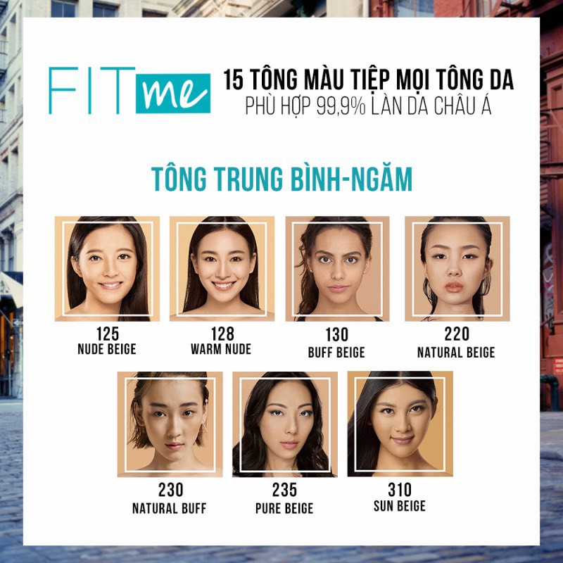 Kem Nền Maybelline Fit Me 30ml