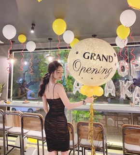 (Sẵn - Hình thật) Đầm body nhún phối lưới