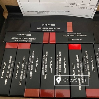 Son MAC MATTE LIPSTICK (CHILI-MARRAKESH-TAUPE-DANGEROUS)