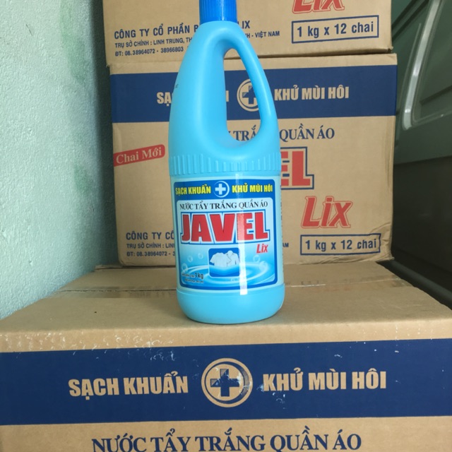 Nuoc tẩy javel 1 lit tẩy moi vết bẩm | BigBuy360 - bigbuy360.vn