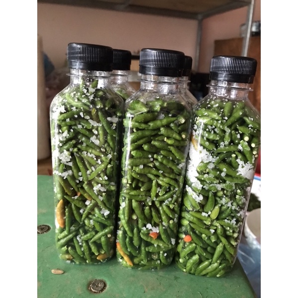 Ớt thóc xanh rừng Tây Bắc muối  quả nhỏ, thơm cay