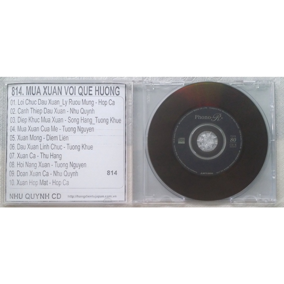 Bộ 4 CD ca sĩ Như Quỳnh ( 238 - 1119 )