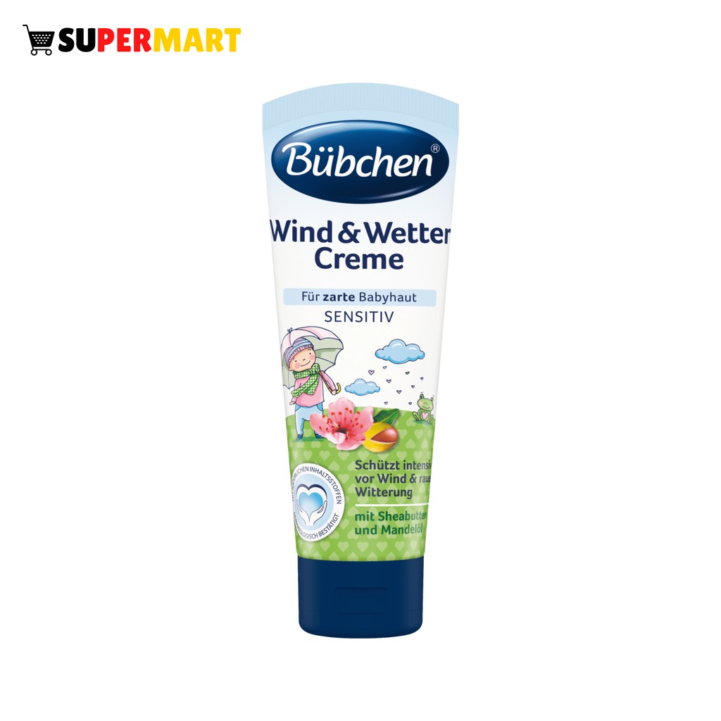 Kem dưỡng da toàn thân Bübchen Wind & Wetter creme 75ml