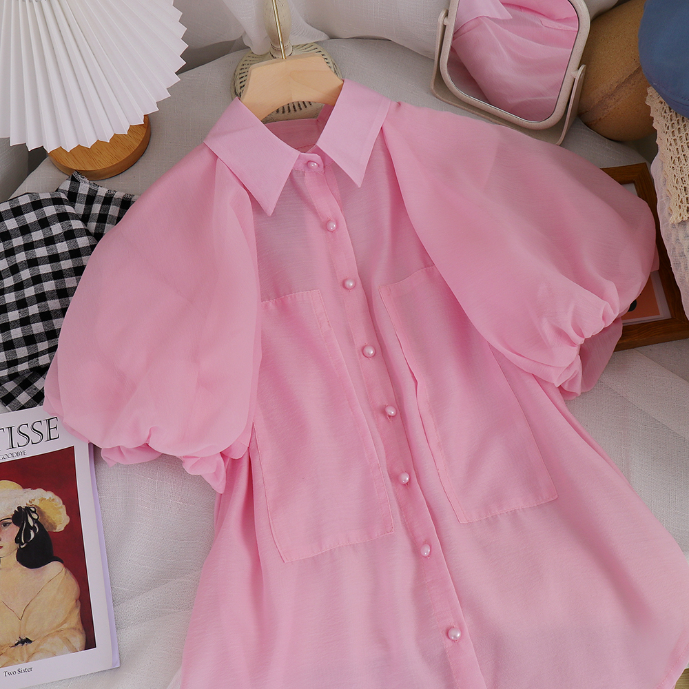 Áo Kiểu Tay Phồng Thiết Kế Đơn Giản Hợp Thời Trang | BigBuy360 - bigbuy360.vn