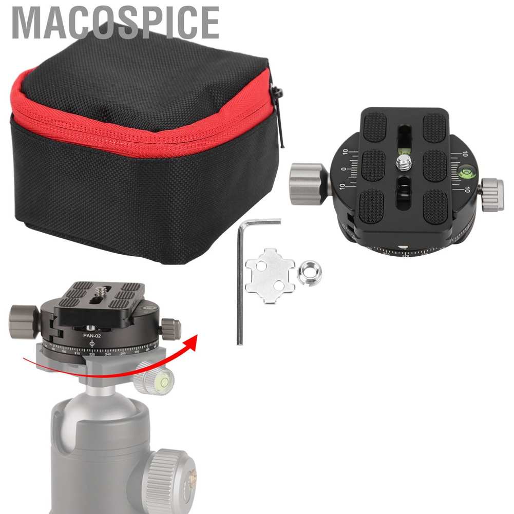 Đầu bóng tròn PAN‑02 có thể điều chỉnh 360 độ tấm tháo nhanh gắn chân máy chụp ảnh | BigBuy360 - bigbuy360.vn